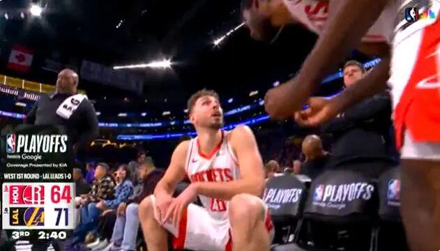 火箭0-2落后湖人 杜兰特失误成关键因素 申京表现